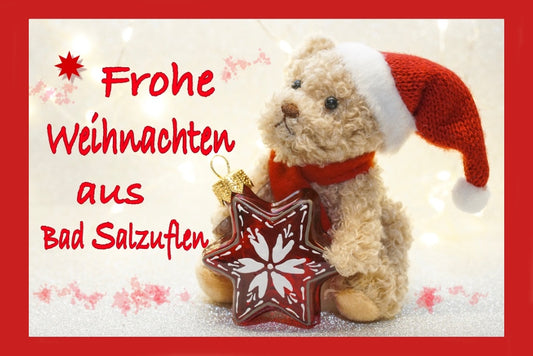 11804 Bad Salzuflen Weihnachtskarte 17 x 11,5 cm