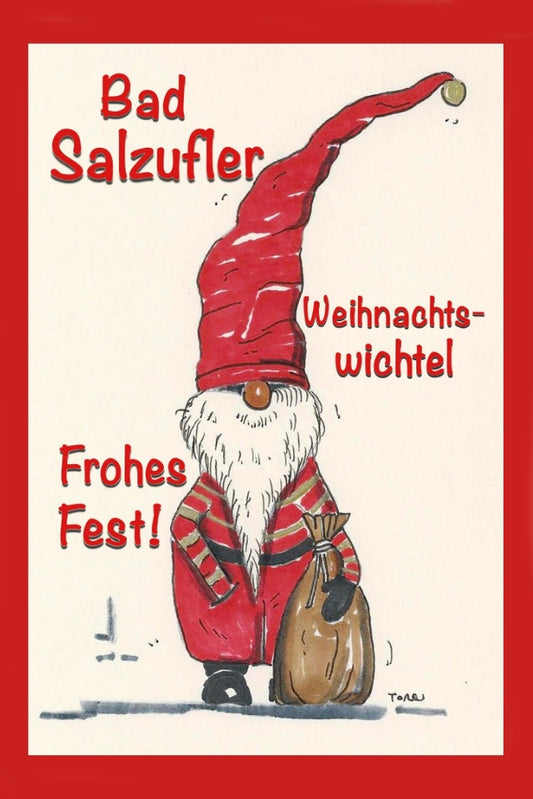 11818 Bad Salzuflen Weihnachtskarte 11,5 x 17 cm