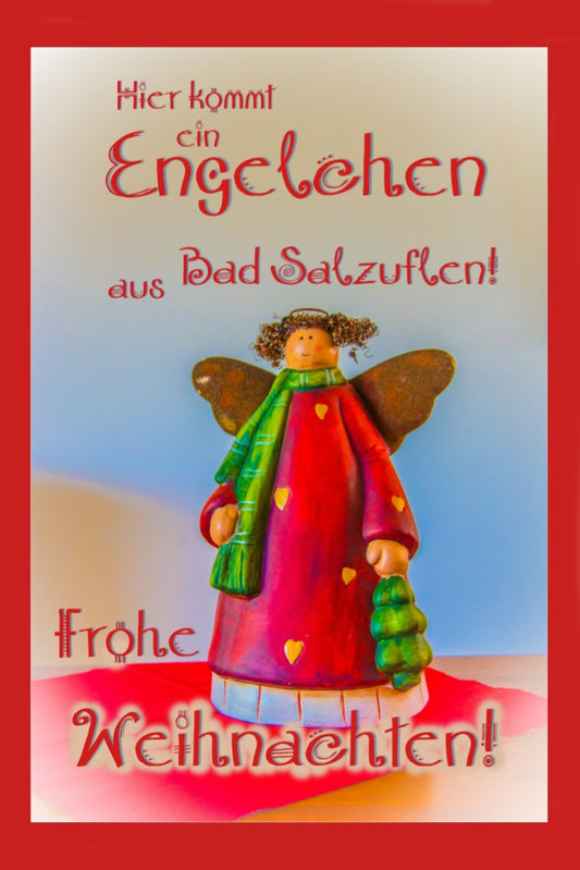 11820 Bad Salzuflen Weihnachtskarte 11,5 x 17 cm