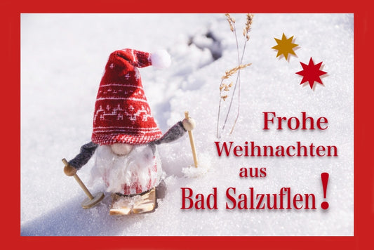 11828 Bad Salzuflen Weihnachtskarte 17 x 11,5 cm