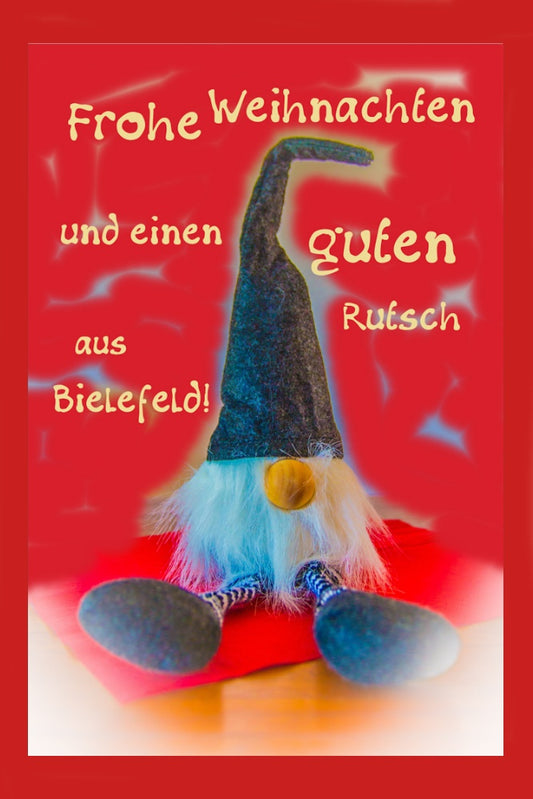 12808 Bielefeld Weihnachtskarte 11,5 x 17 cm