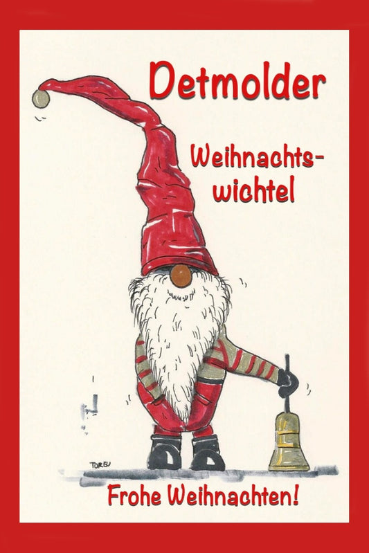 13823 Detmold Weihnachtskarte 11,5 x 17 cm