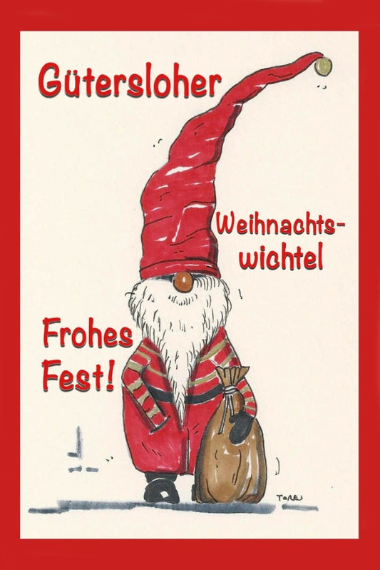 15818 Gütersloh Weihnachtskarte 11,5 x 17 cm