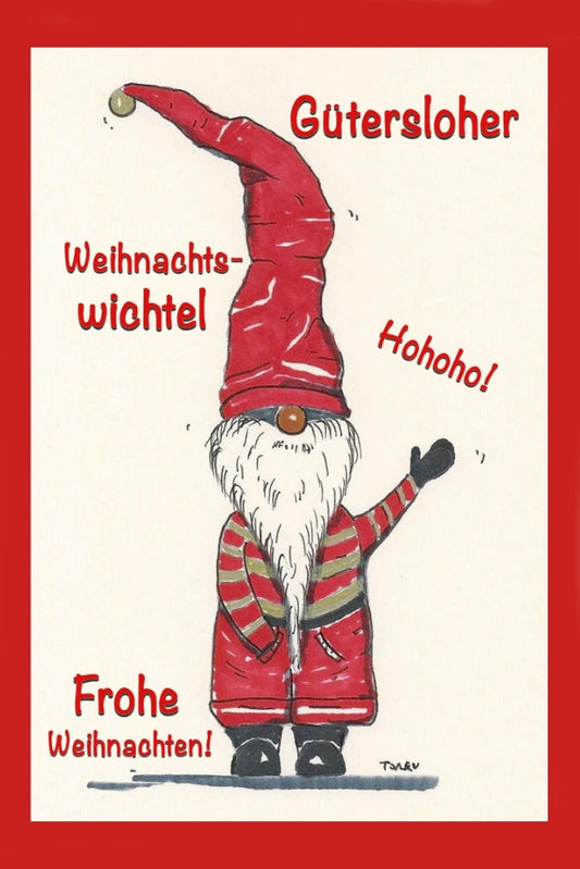 15826 Gütersloh Weihnachtskarte 11,5 x 17 cm