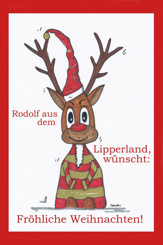 18815 Lippe Weihnachtskarte 11,5 x 17 cm