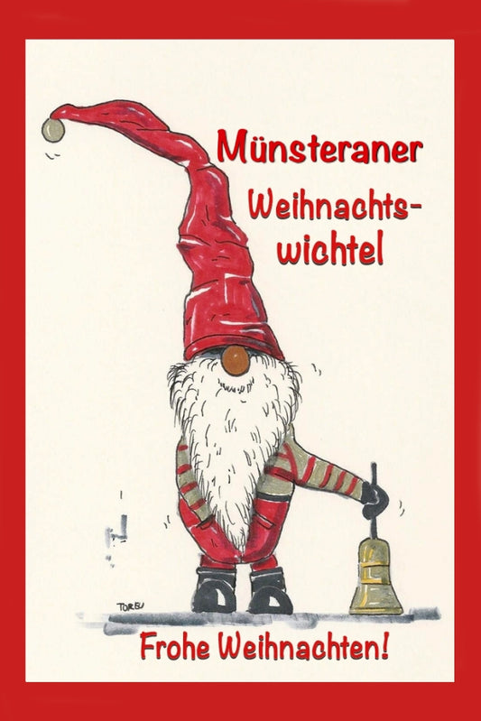 19814 Münster Weihnachtskarte 11,5 x 17 cm