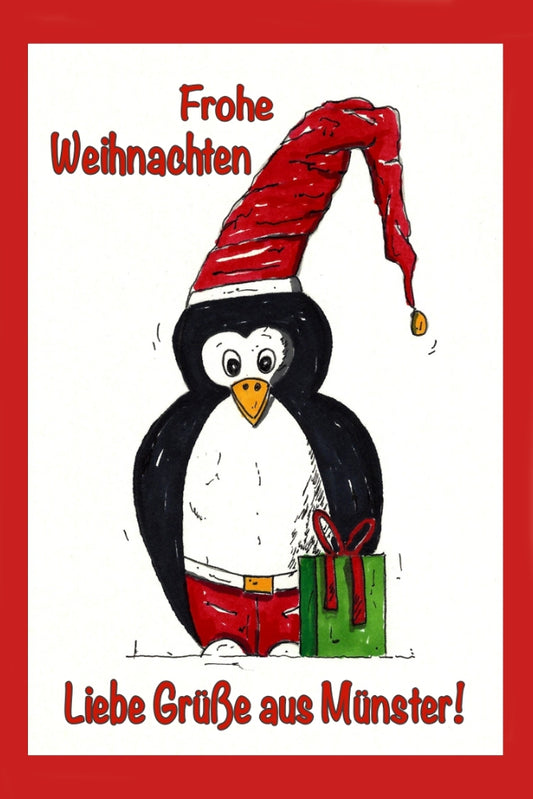 19816 Münster Weihnachtskarte 11,5 x 17 cm