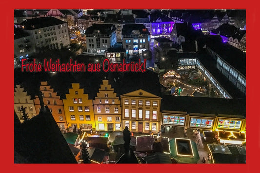 20806 Osnabrück Weihnachtskarte 17 x 11,5 cm