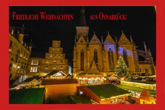 20818 Osnabrück Weihnachtskarte 17 x 11,5 cm