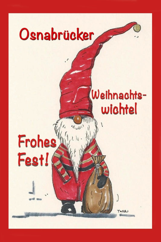 20823 Osnabrück Weihnachtskarte 11,5 x 17 cm