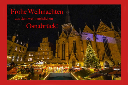 20826 Osnabrück Weihnachtskarte 17 x 11,5 cm